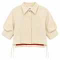 Crushed Satin Jacket