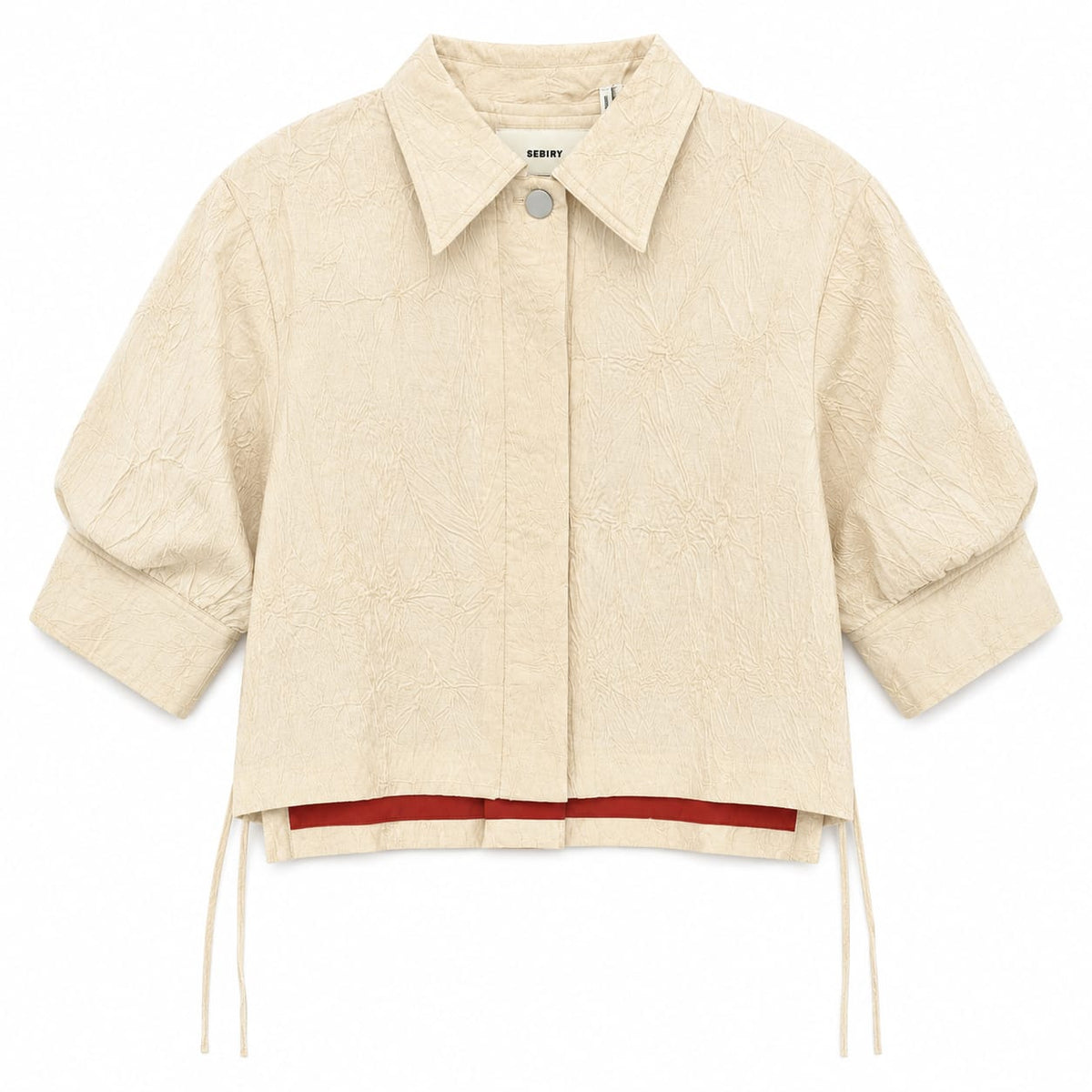 Crushed Satin Jacket