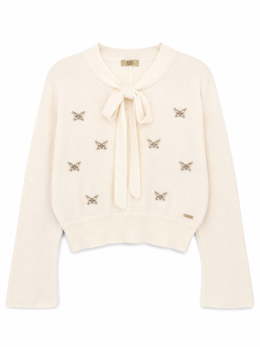 Pullover with Front Bow