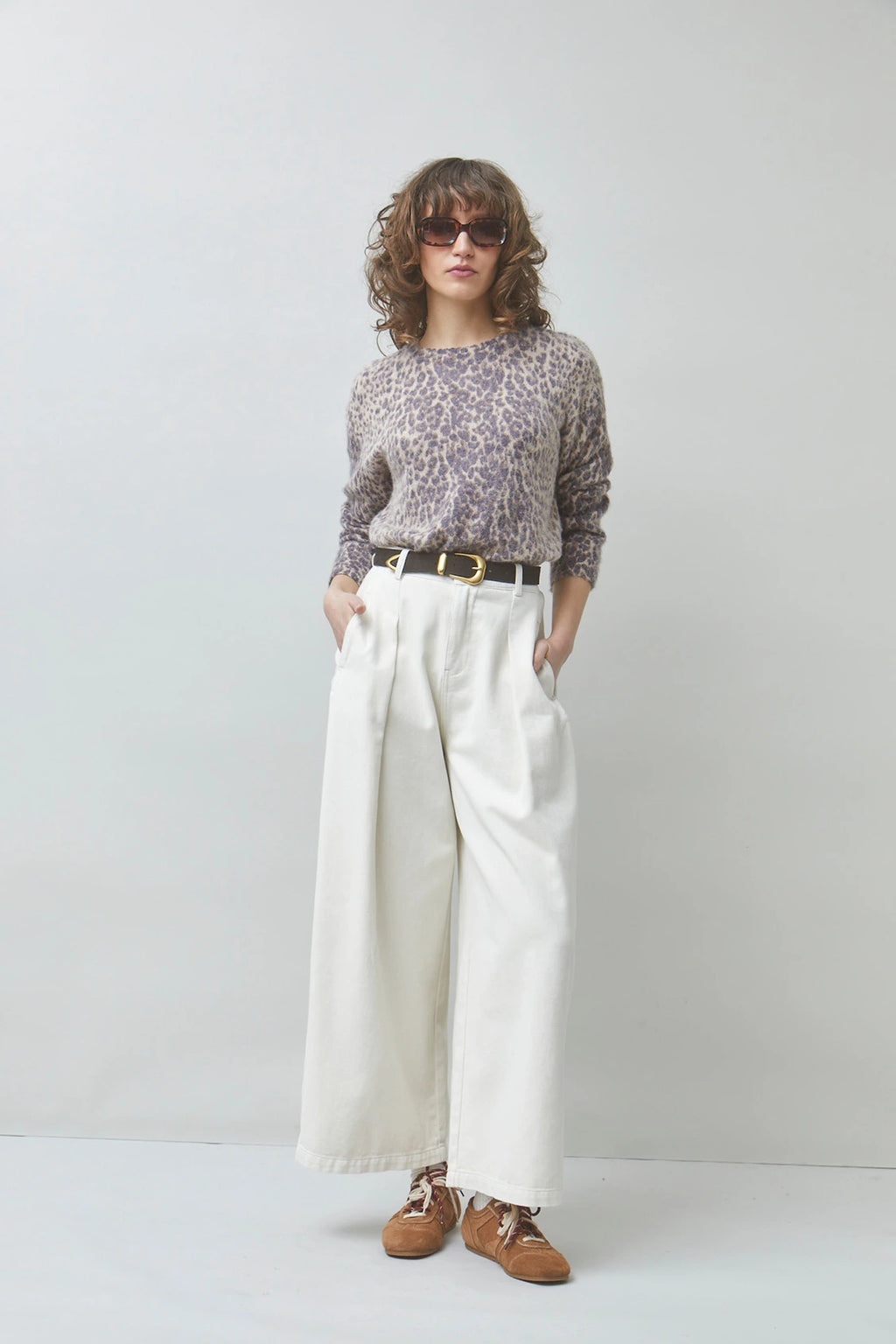 Leopard Print PUllover