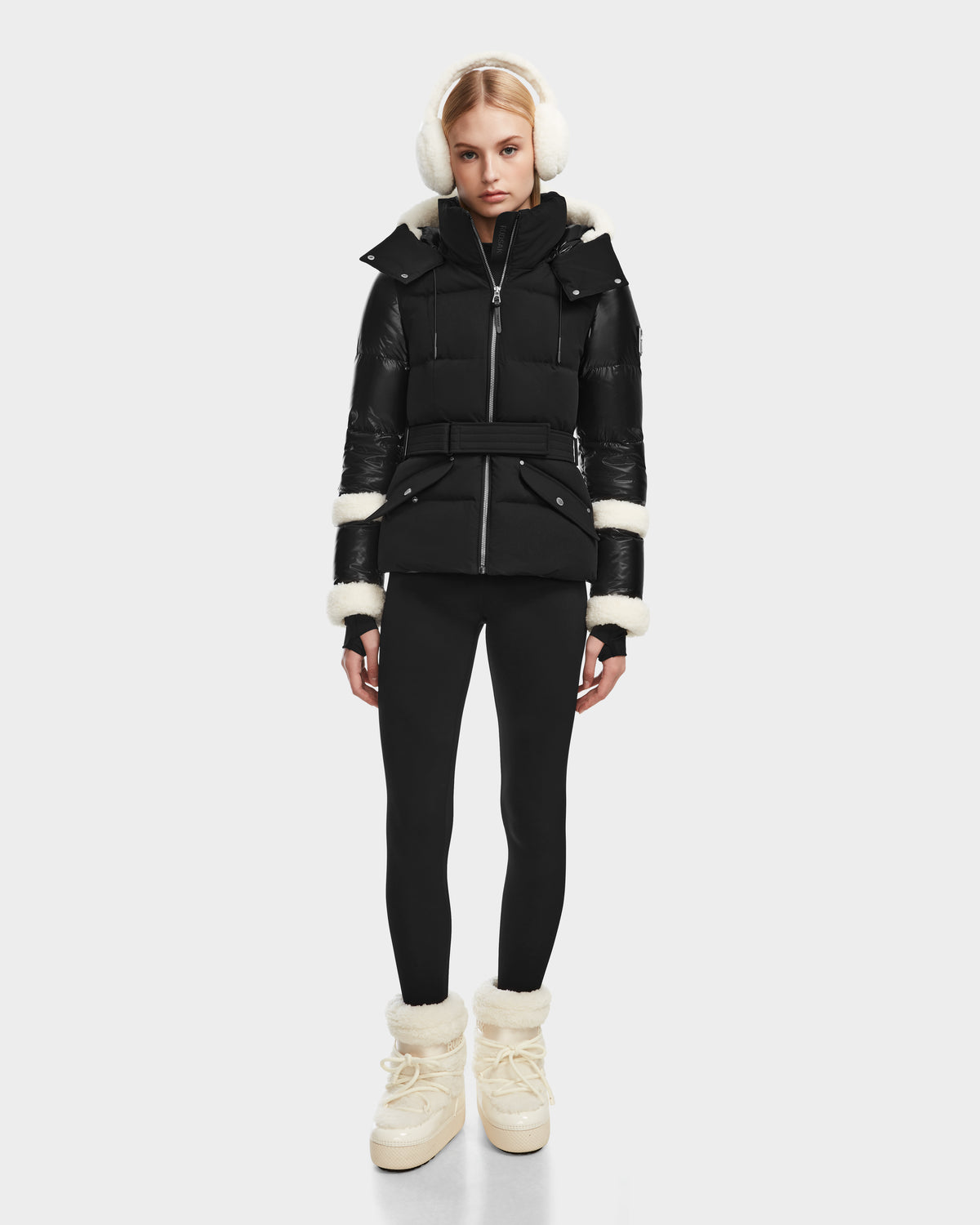 Short Coat with Design Trim