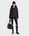 Short Belted Down Coat