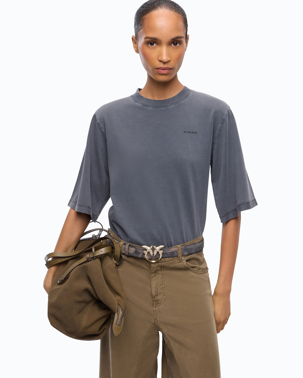 T-shirt with Pinko Logo