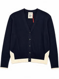 Cardi with White Trim