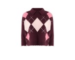 Argyle Knit Pullover