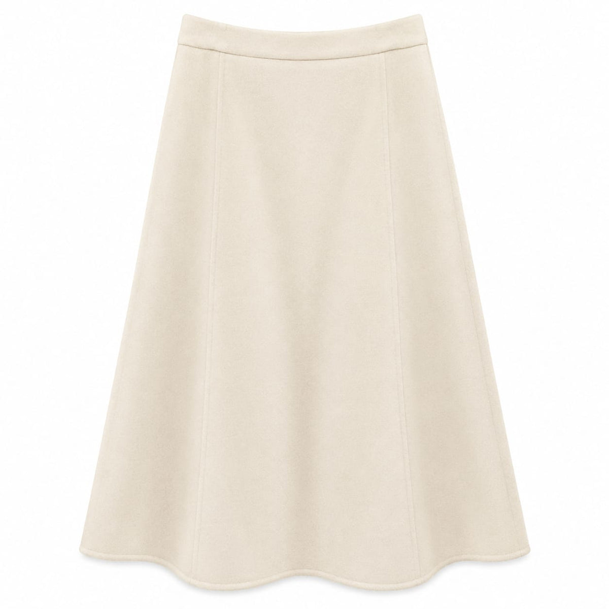 Wool Long Skirt