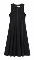 Dress with White Stitching