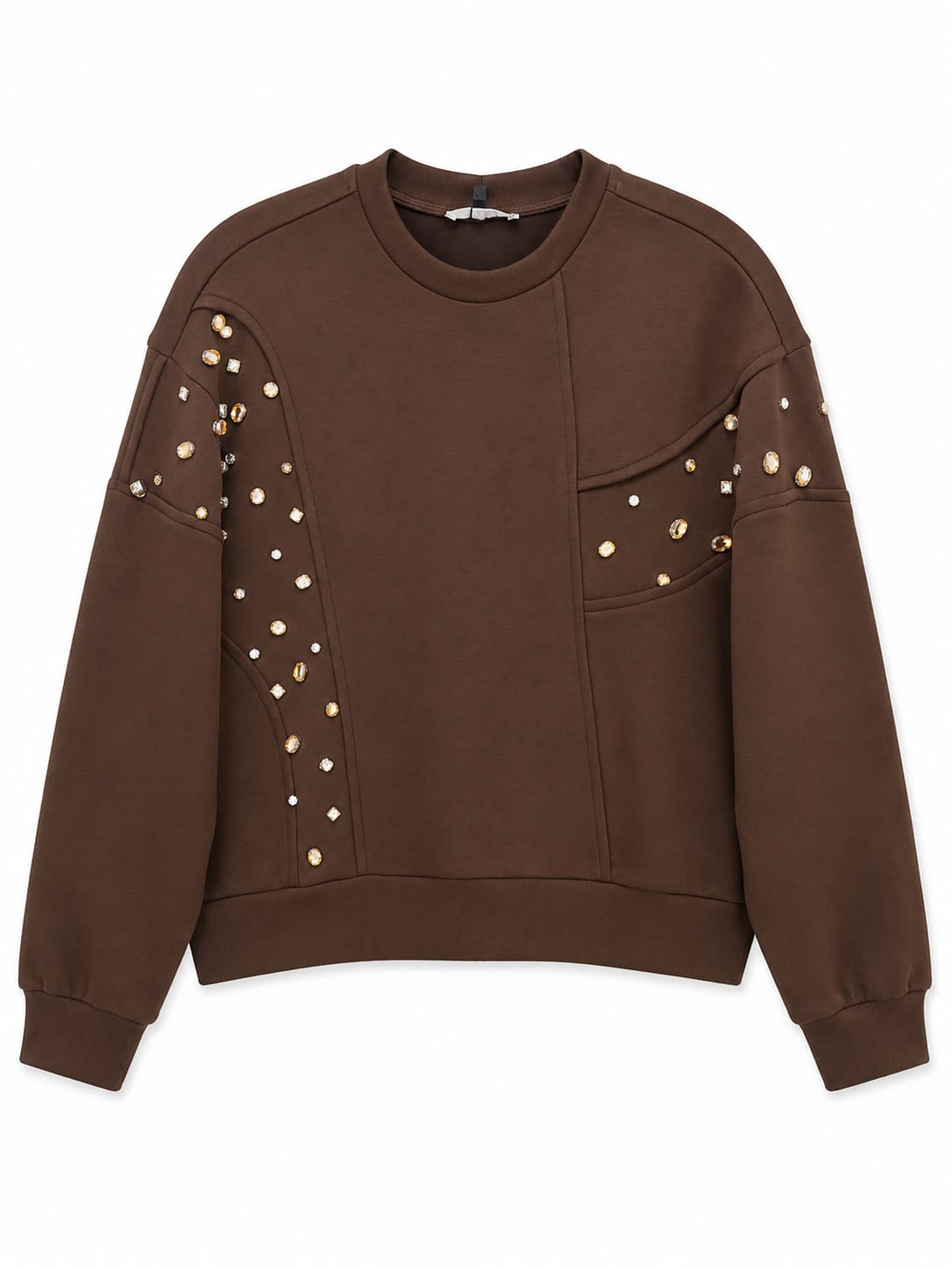 Sweatshirt with Sequin Design
