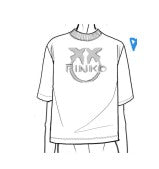 T-shirt with Pinko Logo