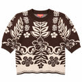 Floral Design Sweater