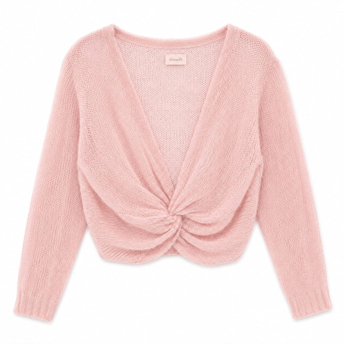 Sweater with Crisscross Design