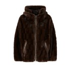 Hooded Fur Jacket