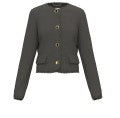 Cardigan with Design Pockets