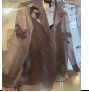 Organza Jacket with Embroidery