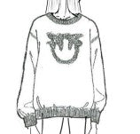 Sweatshirt with Pinko Logo