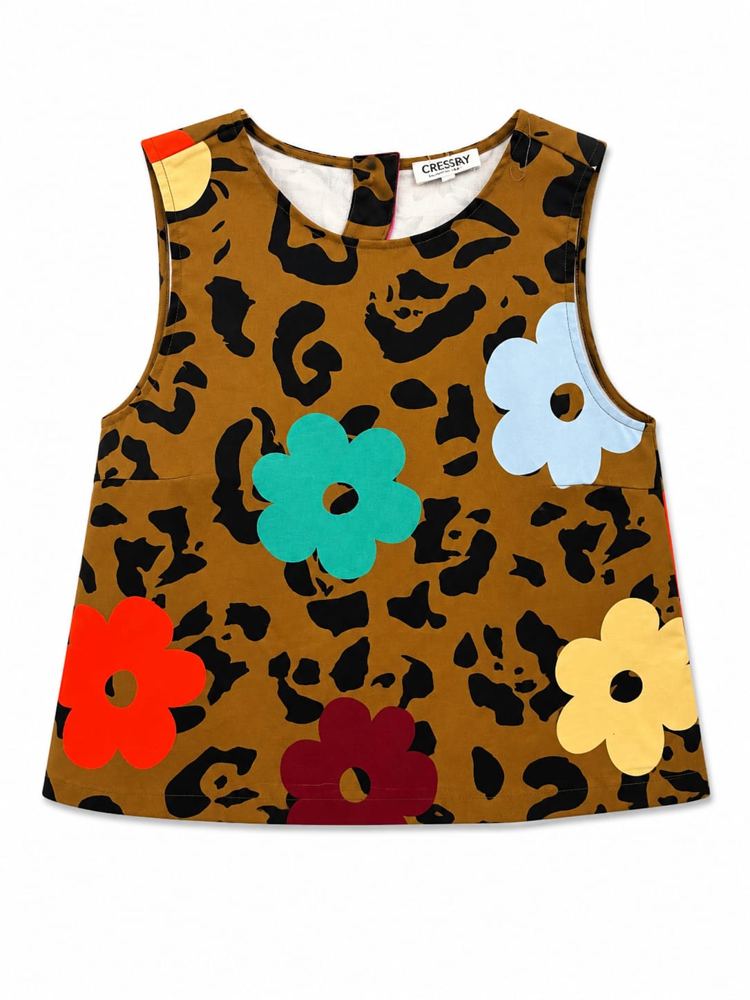 Leopard Print Vest