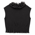Vest with Ruffle Design