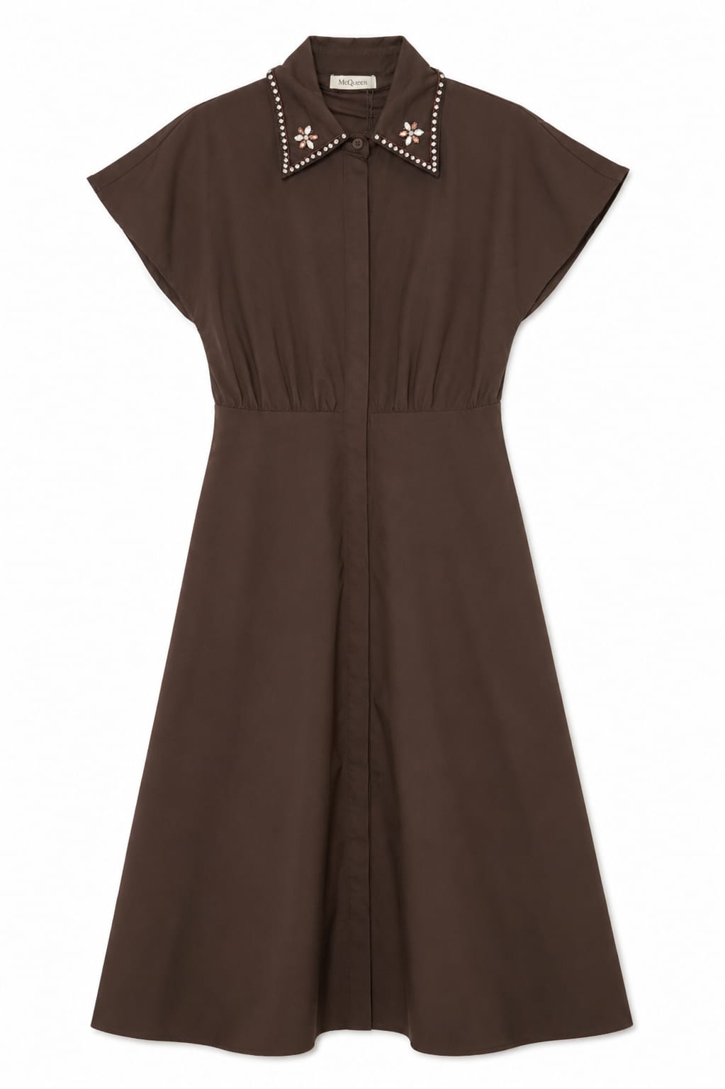 Dress with Design Collar
